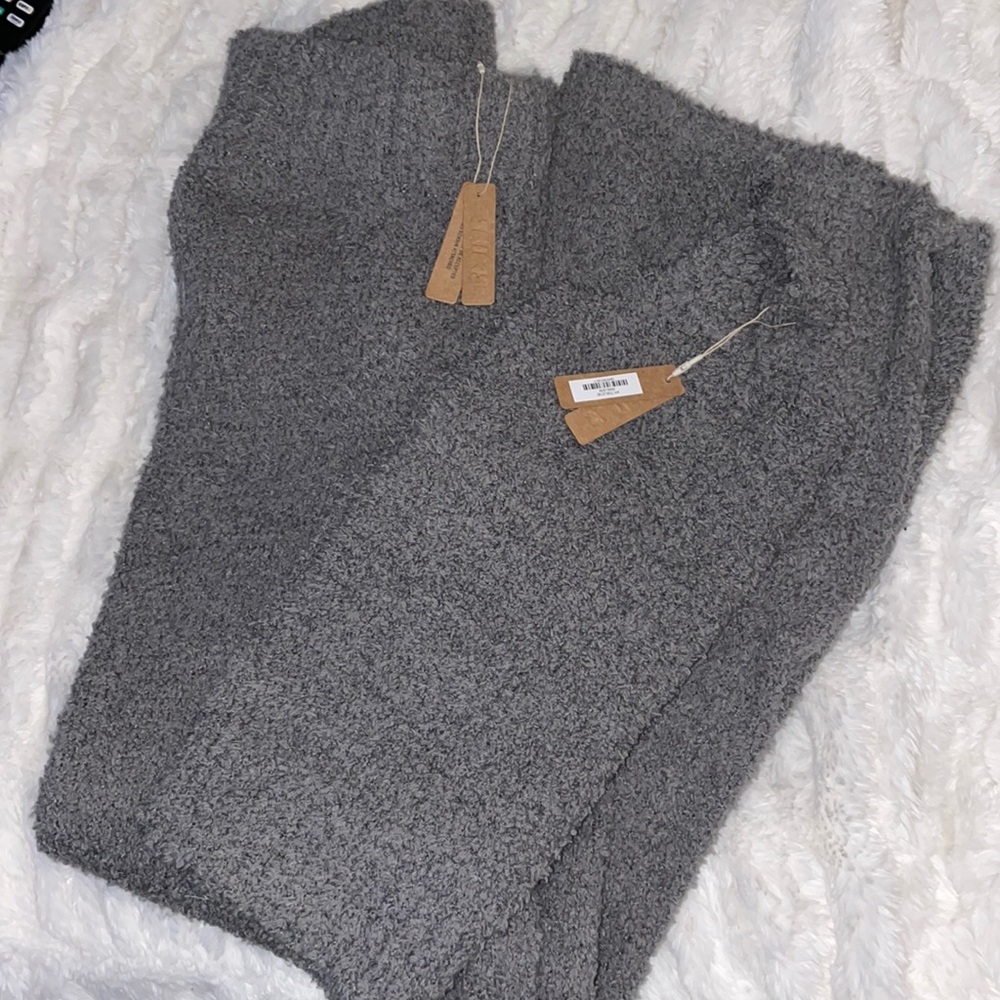 Skims cozy knit top and bottom